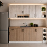Σύνθεση Κουζίνας μήκος 4.20μ ύψος 2,17μ βάθος 0,60μ, Luxury 230, Genomax