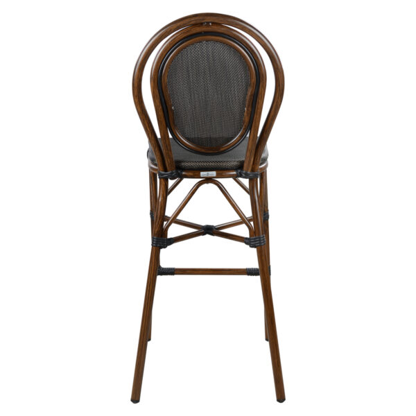 ΣΚΑΜΠΟ ΑΛΟΥΜΙΝΙΟΥ AZARIA HM5059 BAMBOO LOOK ΚΑΦΕ ΜΕ TEXTLINE 44x52x115Υεκ - Image 5