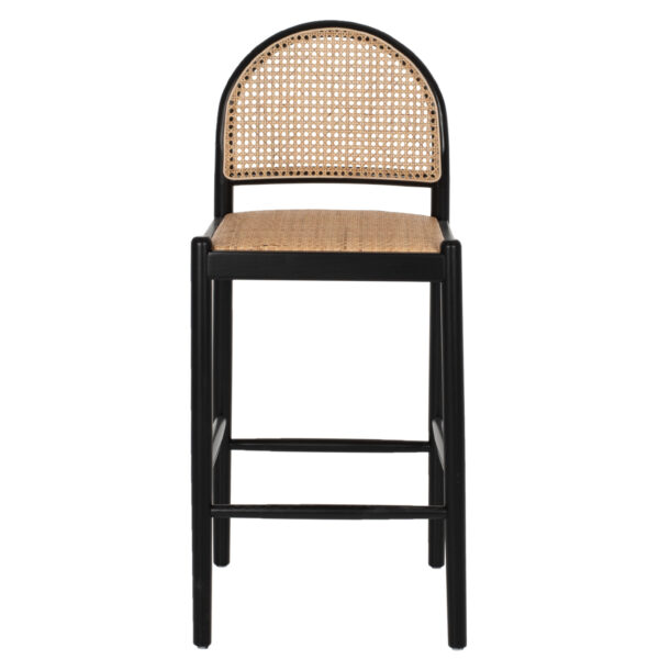 ΣΚΑΜΠΟ ΑΠΟ ΟΞΙΑ-RATTAN ΑΨΙΔΑ ΠΛΑΤΗ ΜΑΥΡΟ 43,5x50x98ΥεκHM9408.02 - Image 3