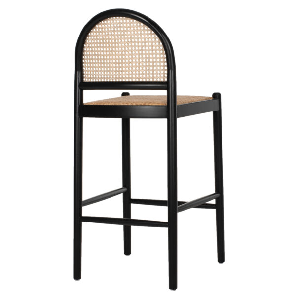 ΣΚΑΜΠΟ ΑΠΟ ΟΞΙΑ-RATTAN ΑΨΙΔΑ ΠΛΑΤΗ ΜΑΥΡΟ 43,5x50x98ΥεκHM9408.02 - Image 5