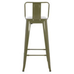 ΣΚΑΜΠΟ BAR ΜΕΤΑΛΛΙΚΟ MELITA ME ΠΛΑΤΗ ΣΕ DARK OLIVE GREEN HM8643.03 43Χ43Χ100εκ. - Image 6