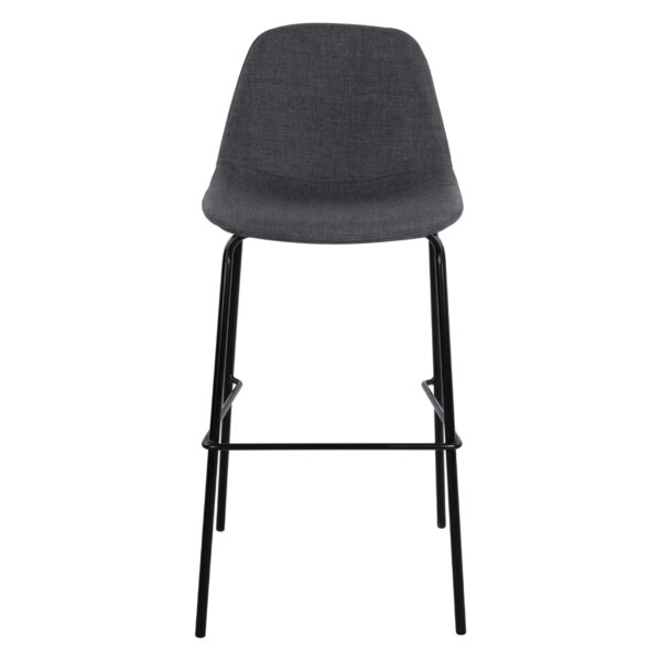 ΣΚΑΜΠΟ VINCENT HM9298.10 ΜΕΣΑΙΟΥ ΥΨΟΥΣ ΓΚΡΙ  ΜΕ ΜΕΤΑΛΛΙΚΑ ΠΟΔΙΑ 47x51x96 εκ. - Image 3