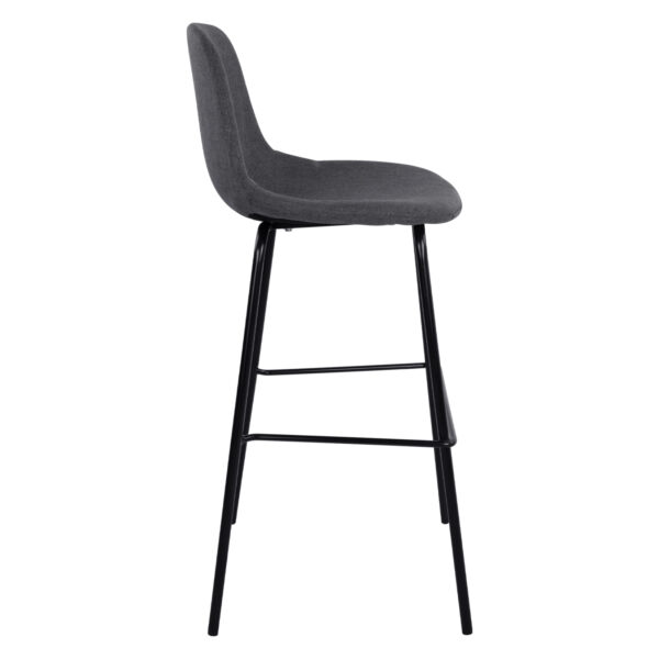 ΣΚΑΜΠΟ VINCENT HM9298.10 ΜΕΣΑΙΟΥ ΥΨΟΥΣ ΓΚΡΙ  ΜΕ ΜΕΤΑΛΛΙΚΑ ΠΟΔΙΑ 47x51x96 εκ. - Image 4