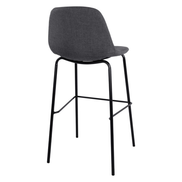 ΣΚΑΜΠΟ VINCENT HM9298.10 ΜΕΣΑΙΟΥ ΥΨΟΥΣ ΓΚΡΙ  ΜΕ ΜΕΤΑΛΛΙΚΑ ΠΟΔΙΑ 47x51x96 εκ. - Image 5