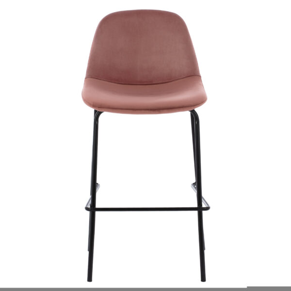 ΣΚΑΜΠΟ VINCENT HM9298.12 ΜΕΣ. ΥΨΟΥΣ ΣΑΠΙΟ ΜΗΛΟ ΒΕΛΟΥΔΟ ΜΕ ΜΕΤΑΛΛΙΚΑ ΠΟΔΙΑ 47x51x96 εκ. - Image 3