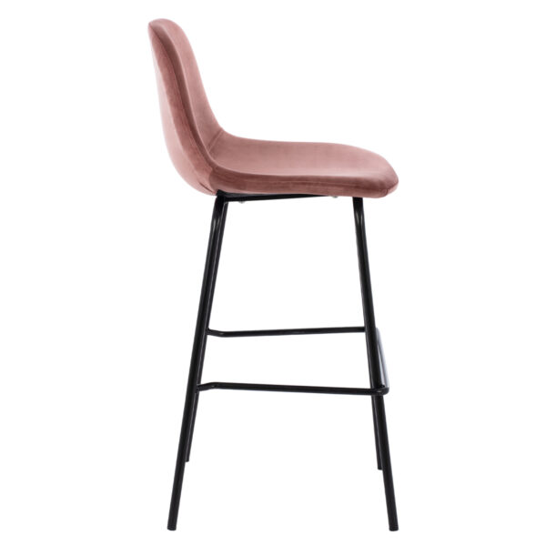 ΣΚΑΜΠΟ VINCENT HM9298.12 ΜΕΣ. ΥΨΟΥΣ ΣΑΠΙΟ ΜΗΛΟ ΒΕΛΟΥΔΟ ΜΕ ΜΕΤΑΛΛΙΚΑ ΠΟΔΙΑ 47x51x96 εκ. - Image 4
