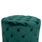 ΣΚΑΜΠΟ KASSIE ΚΥΠΑΡΙΣΣΙ ΒΕΛΟΥΔΟ ΤΥΠΟΥ CHESTERFIELD HM8406.03 Φ60x43Υ εκ. - Image 5