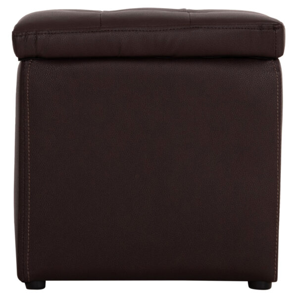 ΣΚΑΜΠΩ ΜΕ ΑΠΟΘΗΚΕΥΤΙΚΟ ΧΩΡΟ PU ΚΑΦΕ CUBE HM224.03--38x38x36.5Υεκ. - Image 3