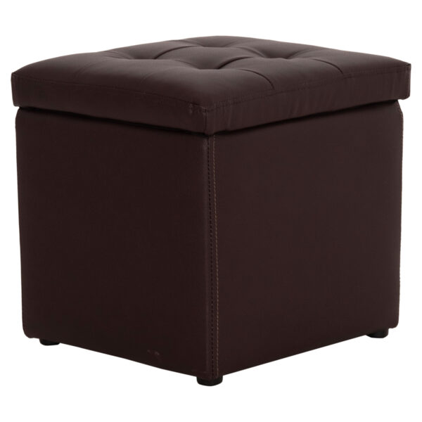 ΣΚΑΜΠΩ ΜΕ ΑΠΟΘΗΚΕΥΤΙΚΟ ΧΩΡΟ PU ΚΑΦΕ CUBE HM224.03--38x38x36.5Υεκ. - Image 4