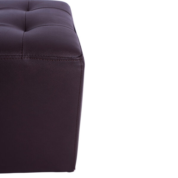 ΣΚΑΜΠΩ ΜΕ PU ΚΑΦΕ PUNK HM264.03 37x37x35εκ - Image 6