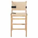 ΣΚΑΜΠΟ ΜΕΣΑΙΟΥ ΥΨΟΥΣ HM9325.01 RUBBERWOOD & ΣΧΟΙΝΙ-ΦΥΣΙΚΟ RUSTIC 45x46x95Υεκ. - Image 3