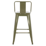 ΣΚΑΜΠΟ ΜΕΣΑΙΟΥ ΥΨΟΥΣ ΜΕΤΑΛΛΙΚΟ MELITA ΣΕ DARK OLIVE GREEN HM8574.03 42x42x98 cm. - Image 6