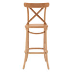 ΣΚΑΜΠΟ ΜΕΣ.ΥΨΟΥΣ GIOLIANA HM8750.01 ΑΠΟ ΟΞΙΑ ΦΥΣΙΚΟ ΜΕ PLYWOOD ΚΑΘΙΣΜΑ 46x46x101Υ εκ. - Image 3
