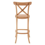 ΣΚΑΜΠΟ ΜΕΣ.ΥΨΟΥΣ GIOLIANA HM8750.01 ΑΠΟ ΟΞΙΑ ΦΥΣΙΚΟ ΜΕ PLYWOOD ΚΑΘΙΣΜΑ 46x46x101Υ εκ. - Image 6