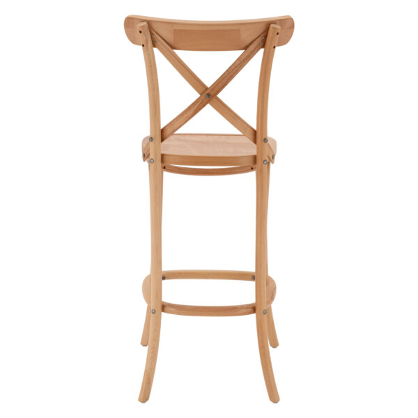 ΣΚΑΜΠΟ ΜΕΣ.ΥΨΟΥΣ GIOLIANA HM8750.01 ΑΠΟ ΟΞΙΑ ΦΥΣΙΚΟ ΜΕ PLYWOOD ΚΑΘΙΣΜΑ 46x46x101Υ εκ. - Image 6