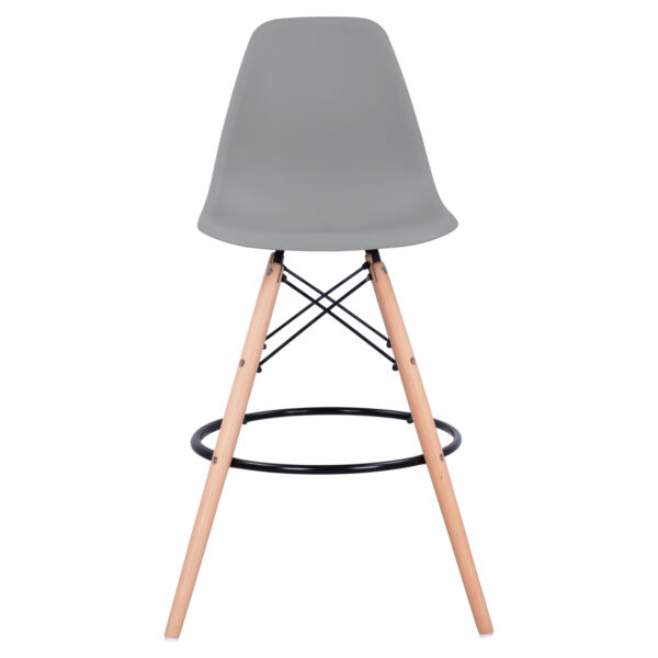 ΣΚΑΜΠΟ ΜΠΑΡ RENATA HM0173.10 ΓΚΡΙ 58x56x107Υ εκ. - Image 3