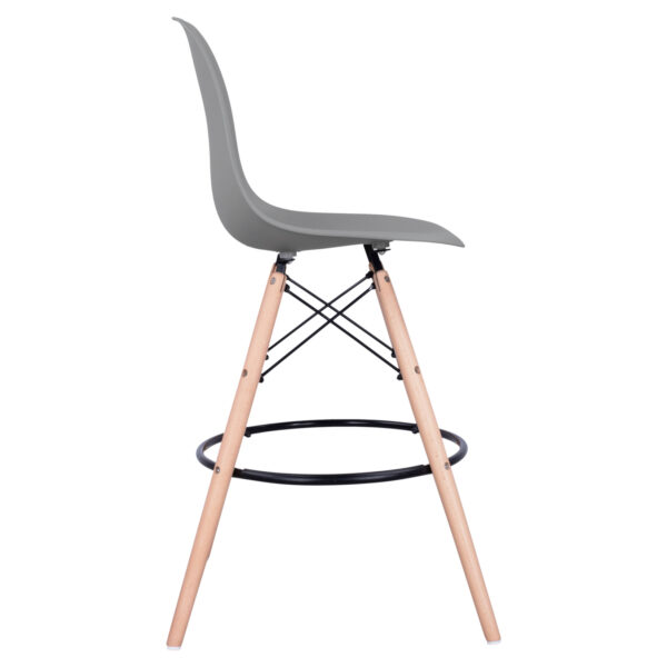 ΣΚΑΜΠΟ ΜΠΑΡ RENATA HM0173.10 ΓΚΡΙ 58x56x107Υ εκ. - Image 4