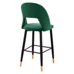 ΣΚΑΜΠΟ ΜΠΑΡ HARPER HM8526.03 ΒΕΛΟΥΔΟ ΚΥΠΑΡΙΣΣΙ ΜΕ ΜΕΤΑΛΛΙΚΟ ΣΚΕΛΕΤΟ 50x51x111Y εκ. - Image 5