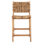 ΣΚΑΜΠΟ ΜΠΑΡ WALTER HM9842 ΞΥΛO TEAK ΣΕ ΦΥΣΙΚΟ-ΨΑΘΑ 46x55x96Υεκ. - Image 3