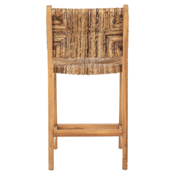 ΣΚΑΜΠΟ ΜΠΑΡ WALTER HM9842 ΞΥΛO TEAK ΣΕ ΦΥΣΙΚΟ-ΨΑΘΑ 46x55x96Υεκ. - Image 6