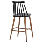 ΣΚΑΜΠΟ ΜΠΑΡ VANESSA ΜΑΥΡΟ ΜΕΣΑΙΟΥ ΥΨΟΥΣ HM9300.02  43x45x97Υεκ. - Image 5