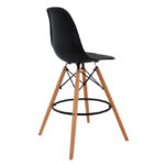 ΣΚΑΜΠΟ ΜΠΑΡ RENATA HM0173.02 ΜΑΥΡΟ 47x50x108Υ εκ. - Image 4