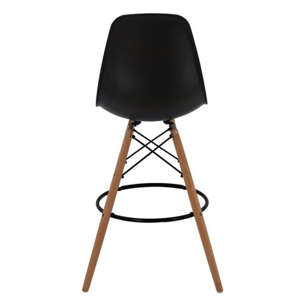 ΣΚΑΜΠΟ ΜΠΑΡ RENATA HM0173.02 ΜΑΥΡΟ 47x50x108Υ εκ. - Image 5