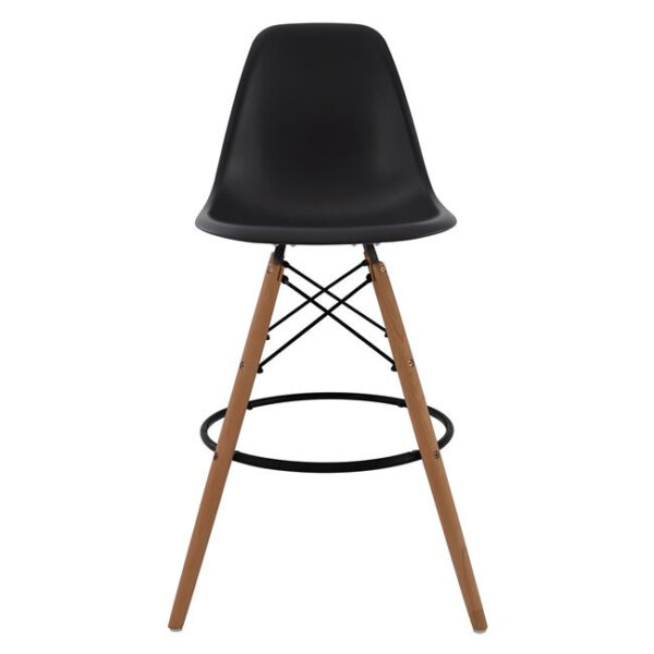 ΣΚΑΜΠΟ ΜΠΑΡ RENATA HM0173.02 ΜΑΥΡΟ 47x50x108Υ εκ. - Image 6