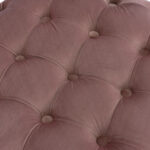 ΣΚΑΜΠΟ KASSIE  ΣΑΠΙΟ ΜΗΛΟ ΒΕΛΟΥΔΟ ΤΥΠΟΥ CHESTERFIELD HM8406.02 Φ60x43Υ εκ. - Image 5