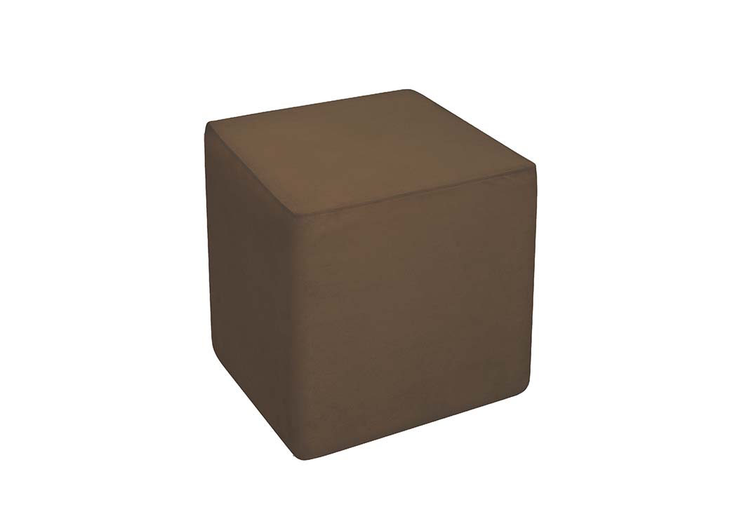 Σκαμπό Zaro 40/40/40 εκ Σκαμπό Zaro 40/40/40 εκ, 1219922701 Καφέ ,Genomax - Image 1