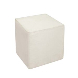 Σκαμπό Zaro 40/40/40 εκ, Λευκό 1219922702,Genomax