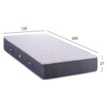 ΣΤΡΩΜΑ DREAMTOPIA CLOUD9 HM656.120 BONNELL SPRING 120x200x27Y εκ. - Image 2