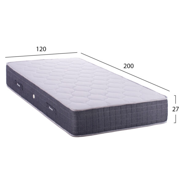 ΣΤΡΩΜΑ DREAMTOPIA CLOUD9 HM656.120 BONNELL SPRING 120x200x27Y εκ. - Image 2
