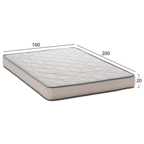 ΣΤΡΩΜΑ DREAMTOPIA ΣΕΙΡΑ RELIEF HM653.160 BONNELL SPRING 160x200x16Y εκ. - Image 2