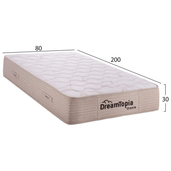 ΣΤΡΩΜΑ DREAMTOPIA ΣΕΙΡΑ URANIA HM659.80 POCKET SPRING 80X200εκ. - Image 2