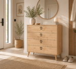 Συρταριέρα με 4 συρτάρια,Versa-ce 3610 , 80x45x90,8 , All4home