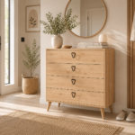 Συρταριέρα με 4 συρτάρια,Versa-ce 3610 , 80x45x90,8 , All4home