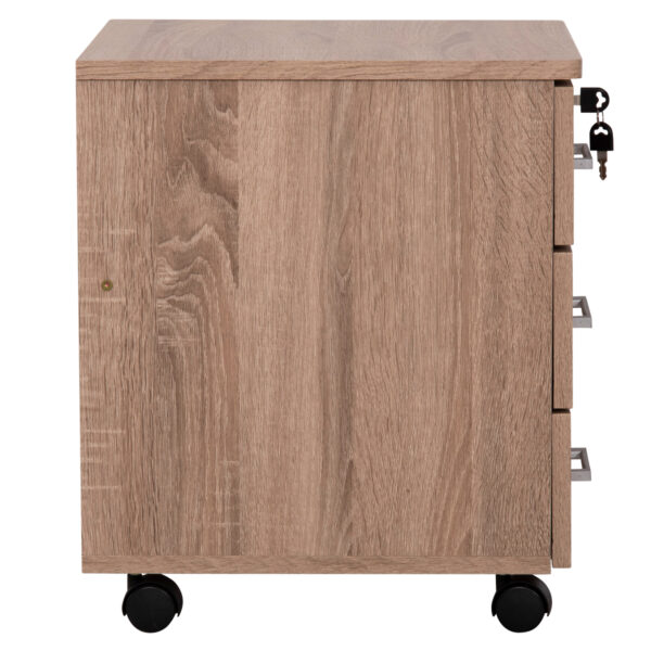 ΣΥΡΤΑΡΙΕΡΑ ΓΡΑΦΕΙΟΥ HAYDEN HM2282.02 ΣΕ SONAMA ΧΡΩΜΑ 39.5x40x46.5Υεκ - Image 4