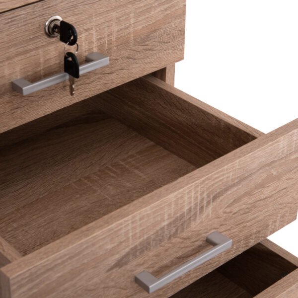 ΣΥΡΤΑΡΙΕΡΑ ΓΡΑΦΕΙΟΥ HAYDEN HM2282.02 ΣΕ SONAMA ΧΡΩΜΑ 39.5x40x46.5Υεκ - Image 6