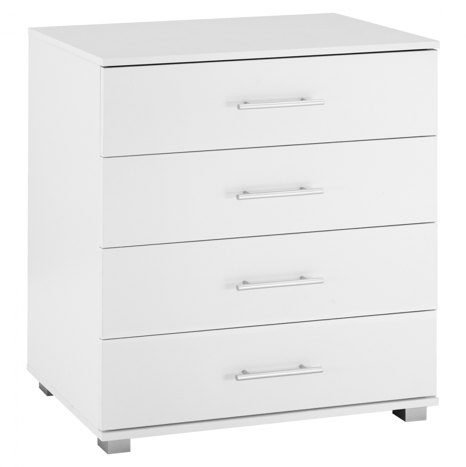 HM2204.05 ΣΥΡΤΑΡΙΕΡΑ ΜΕΛΑΜΙΝΗΣ BRIANA HM2204.05 ME 4 ΣΥΡΤΑΡΙΑ ΛΕΥΚΗ 75x40x83Y εκ. - Image 1
