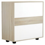 ΣΥΡΤΑΡΙΕΡΑ ΜΕΛΑΜΙΝΗΣ THORG ME 4 ΣΥΡΤΑΡΙΑ SONOMA HM8996.01 80x40x83Yεκ. - Image 4