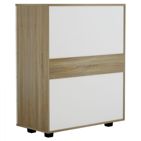 ΣΥΡΤΑΡΙΕΡΑ ΜΕΛΑΜΙΝΗΣ THORG HM8995.04- 5 ΣΥΡΤΑΡΙΑ ΣΕ SONAMA-ΛΕΥΚΟ 80Χ40Χ100Yεκ. - Image 4