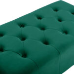 ΤΑΜΠΟΥΡΕ T.CHESTERFIELD EMMA HM226.03 ΚΥΠΑΡΙΣΣΙ ΒΕΛΟΥΔΟ-ΜΑΥΡΑ ΠΟΔΙΑ 80x45x40Υεκ - Image 4
