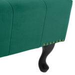 ΤΑΜΠΟΥΡΕ T.CHESTERFIELD EMMA HM226.03 ΚΥΠΑΡΙΣΣΙ ΒΕΛΟΥΔΟ-ΜΑΥΡΑ ΠΟΔΙΑ 80x45x40Υεκ - Image 6