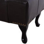 ΤΑΜΠΟΥΡΕ ΥΠΟΠΟΔΙΟ T.CHESTERFIELD EMMA HM226.01 PU 80x44x39Y εκ.ΣΚ.ΚΑΦΕ - Image 6