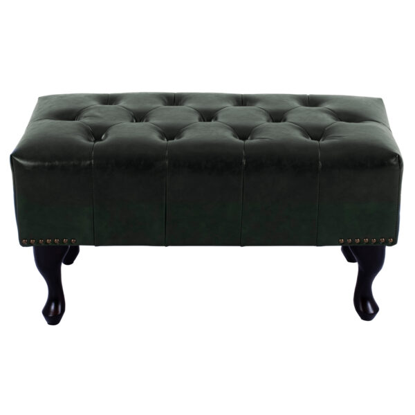 ΤΑΜΠΟΥΡΕ ΥΠΟΠΟΔΙΟ T.CHESTERFIELD EMMA HM226.08 PU ΚΥΠΑΡΙΣΣΙ-ΜΑΥΡΑ ΠΟΔΙΑ 80x45x39Yεκ. - Image 3