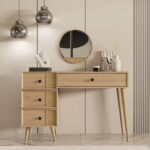 Τουαλέτα με καθρέφτη , 2254 Rose  , 120 x 45 x 79,50 εκ., All4home