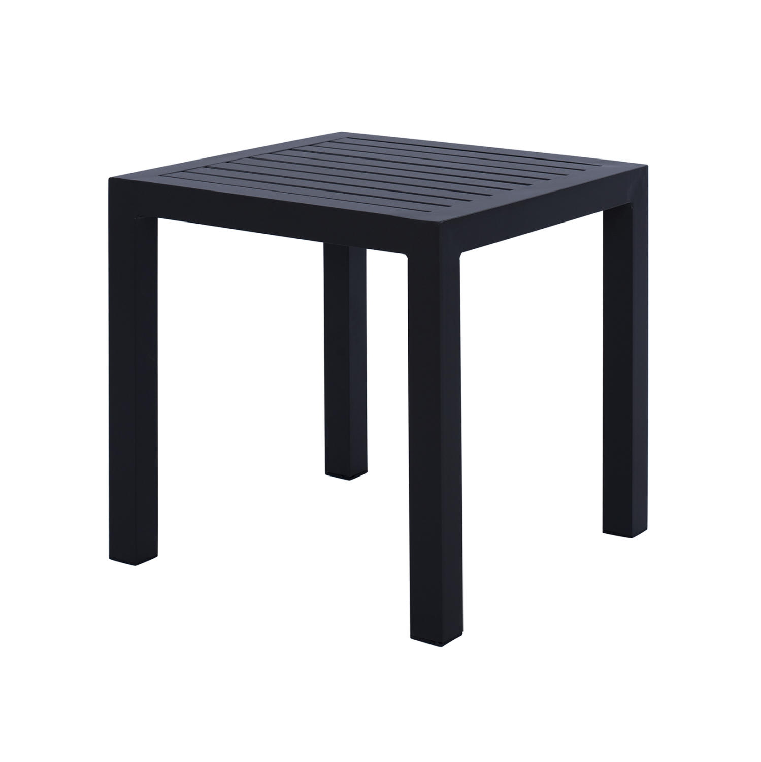 HM5402.02 ΤΡΑΠΕΖΙ ΑΛΟΥΜΙΝΙΟΥ QIANA HM5402.02 ΓΚΡΙ 45x45x45,5Υ εκ. - Image 1