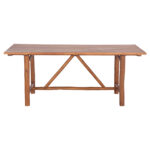 ΤΡΑΠΕΖΙ GROOVE HM9390.01 ΑΠΟ ΞΥΛΟ ΜΑΣΙΦ ΤΕΑΚ 220X100X90Υεκ. - Image 3