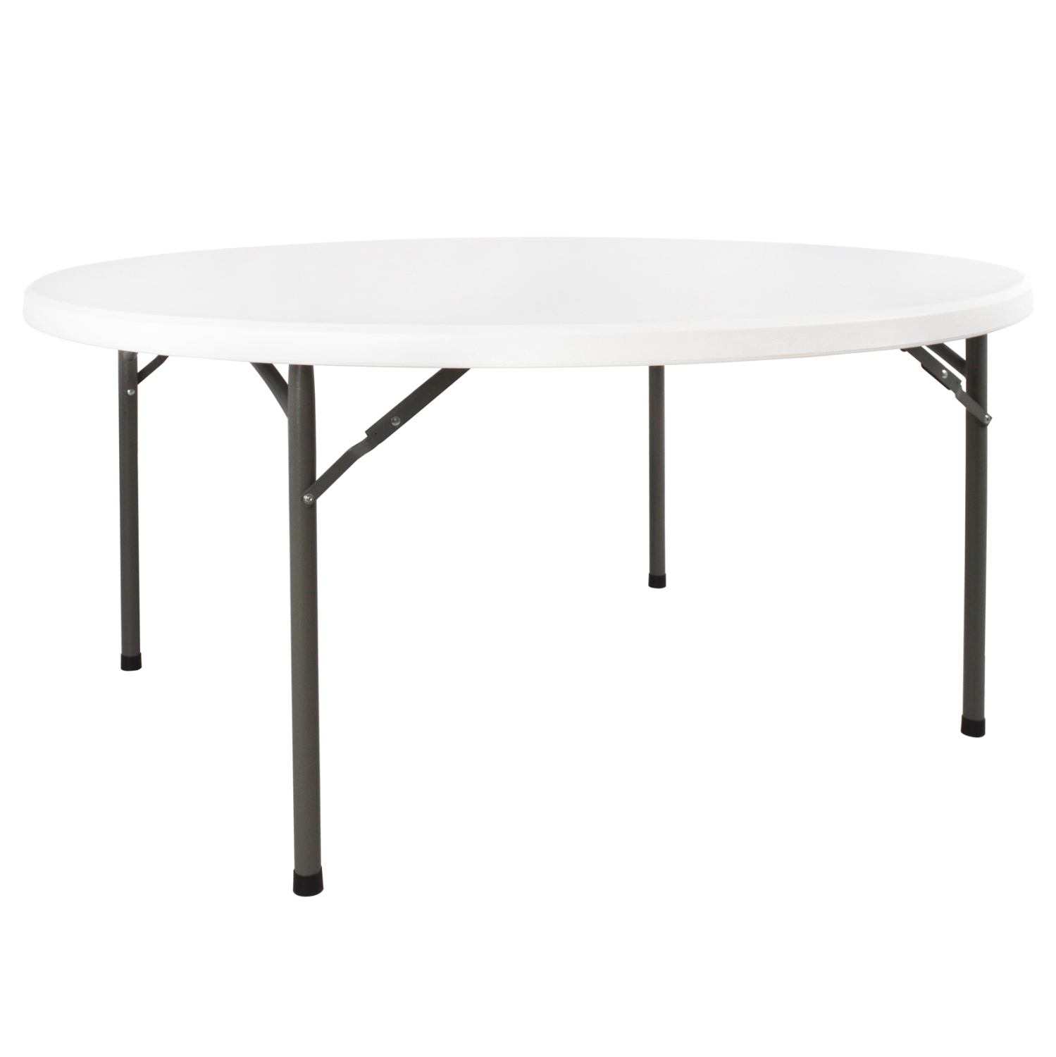 HM5043 ΤΡΑΠΕΖΙ CATERING-ΣΥΝΕΔΡΙΟΥ HM5043 Φ152Χ74εκ ΠΤΥΣΣΟΜΕΝΟ ΣΤΡΟΓΓΥΛΟ - Image 1